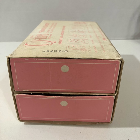 Vintage Q-Tip Box Family Chest Pink Decor 70’s - Picture 8 of 15
